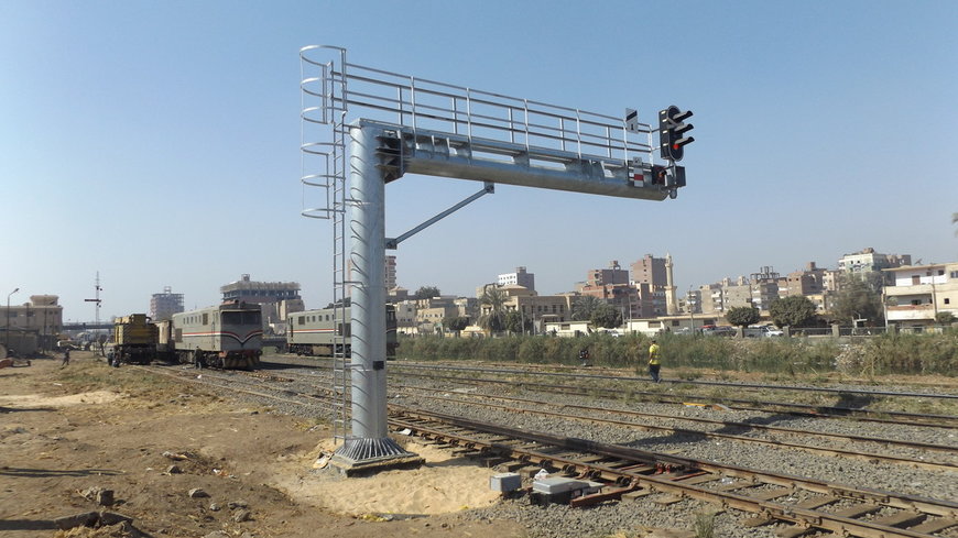 Alstom delivers power supply system and computer-based smart interlocking system in “Mallawi” section for the Beni Suef-Asyut railway line in Egypt